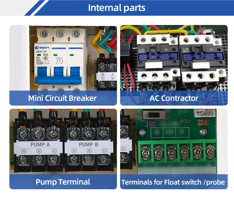 7.5kw Single Phase Electronic Borehole Pump Controller for Water Transfer