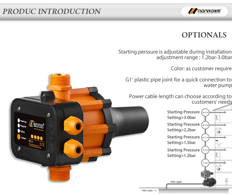 2022 Monro Water Pump Automatic Pressure Controller Switches