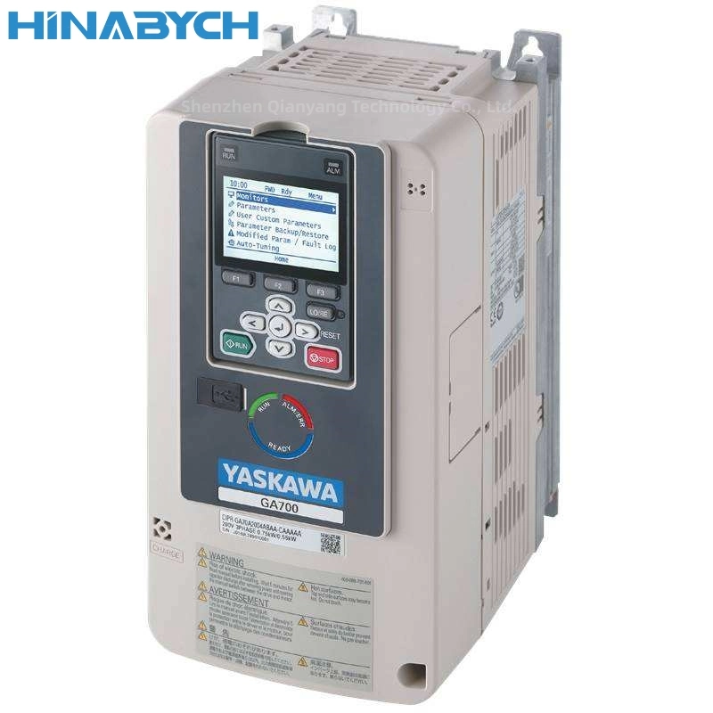 New Original Yaskawa Ga700 High Performance Multifunctional Inverter 3-Phase AC400V Rated Current 296A 160kw Cipr-Ga70b4296 for Fan/Pump/Compressor